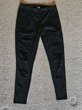 Streetwear Society Black Athletic Leggings